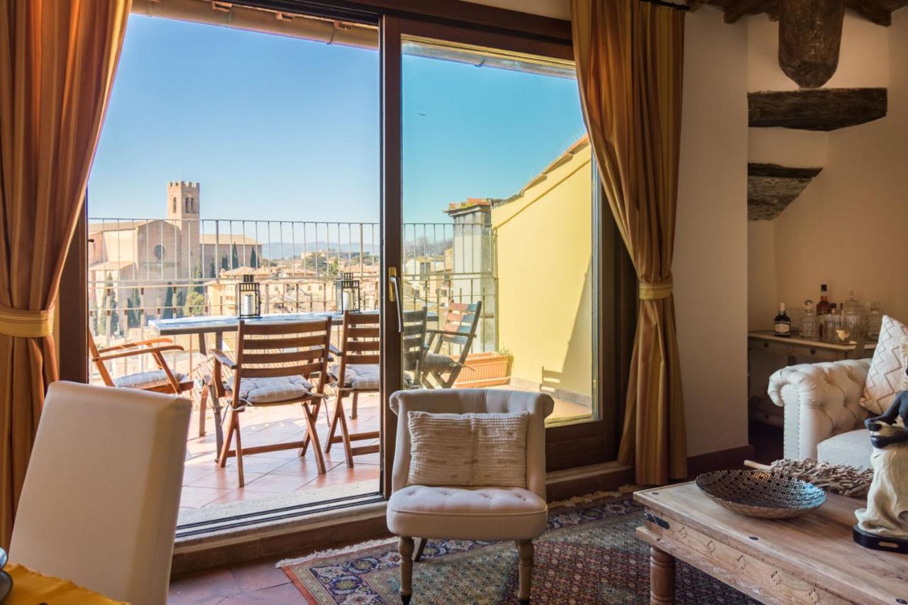 Апартаменты La Terrazza Sul Duomo Сиена Экстерьер фото